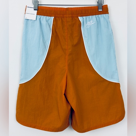 Nike Big Kids' Sportswear Amplify Woven Shorts/Swim shorts Orange/Light … - Picture 7 of 12
